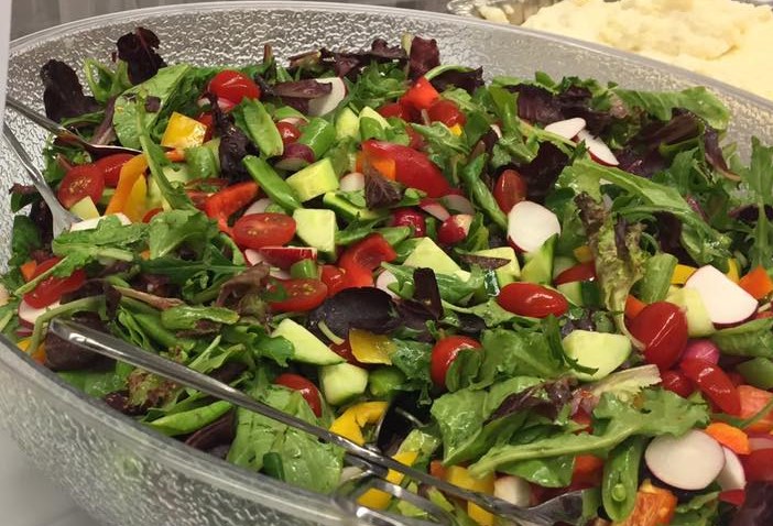 Garden tossed salad served by Friends Catering