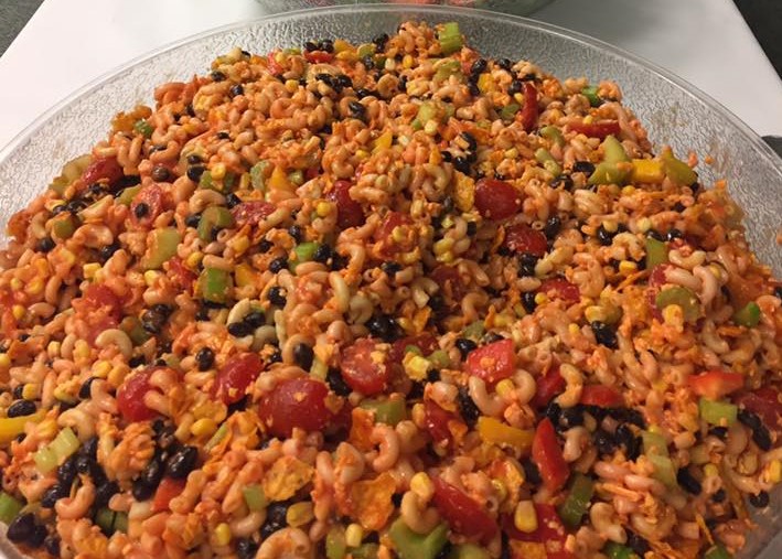 Taco pasta salad served by Friends Catering